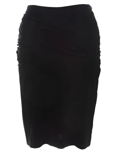 Escada Pre-Owned ruched skirt