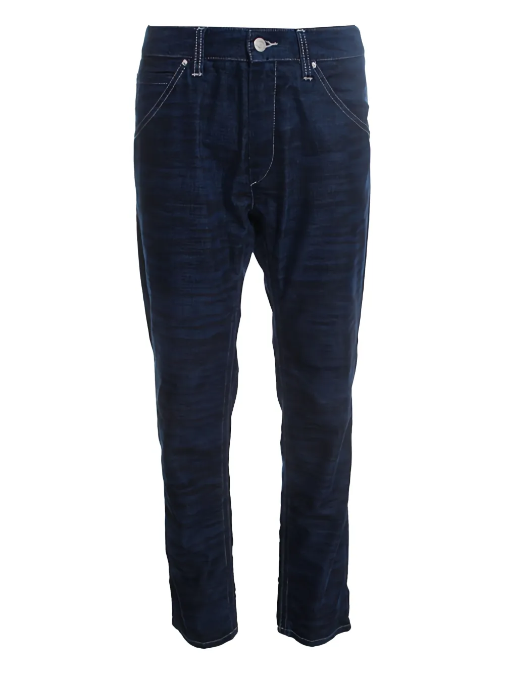 cotton-blend trousers