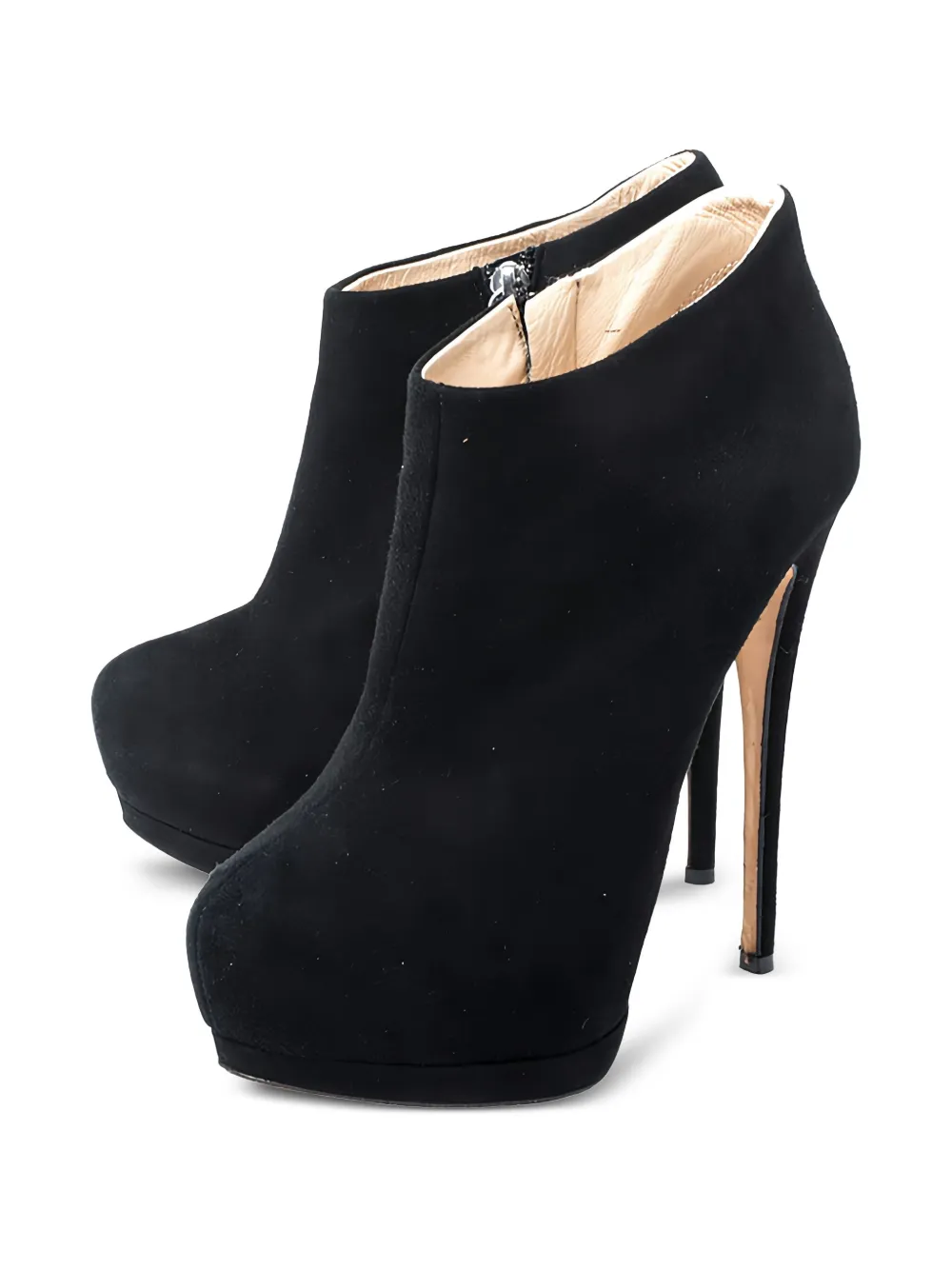 Giuseppe Zanotti 145mm suede platform boots - Black