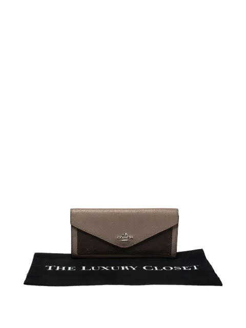Coach Vintage leather continental wallet