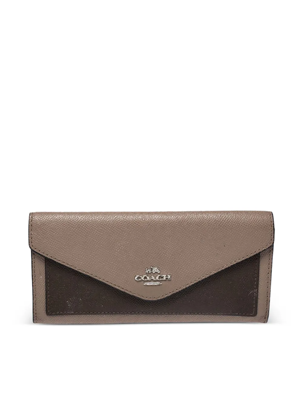 Coach Vintage leather continental wallet - Nude