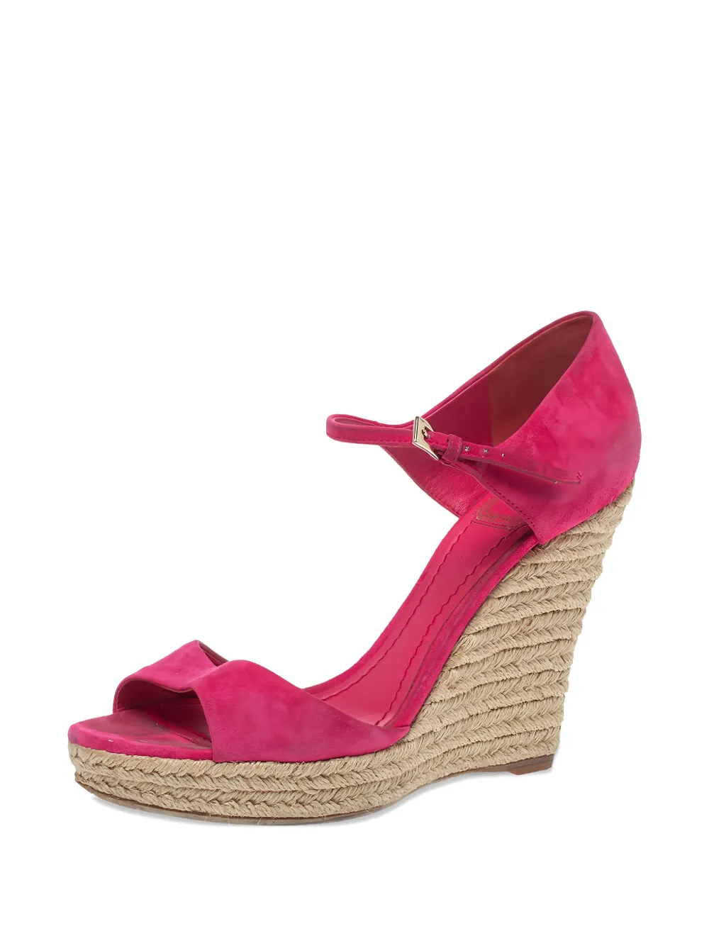Christian Dior Pre-Owned 125 mm sandalen met sleehak - Roze