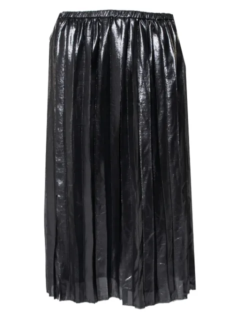 Isabel Marant Vintage pre-owned pleated metallic midi skirt