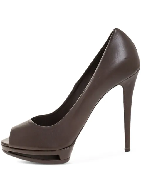 Le Silla leather heeled pumps