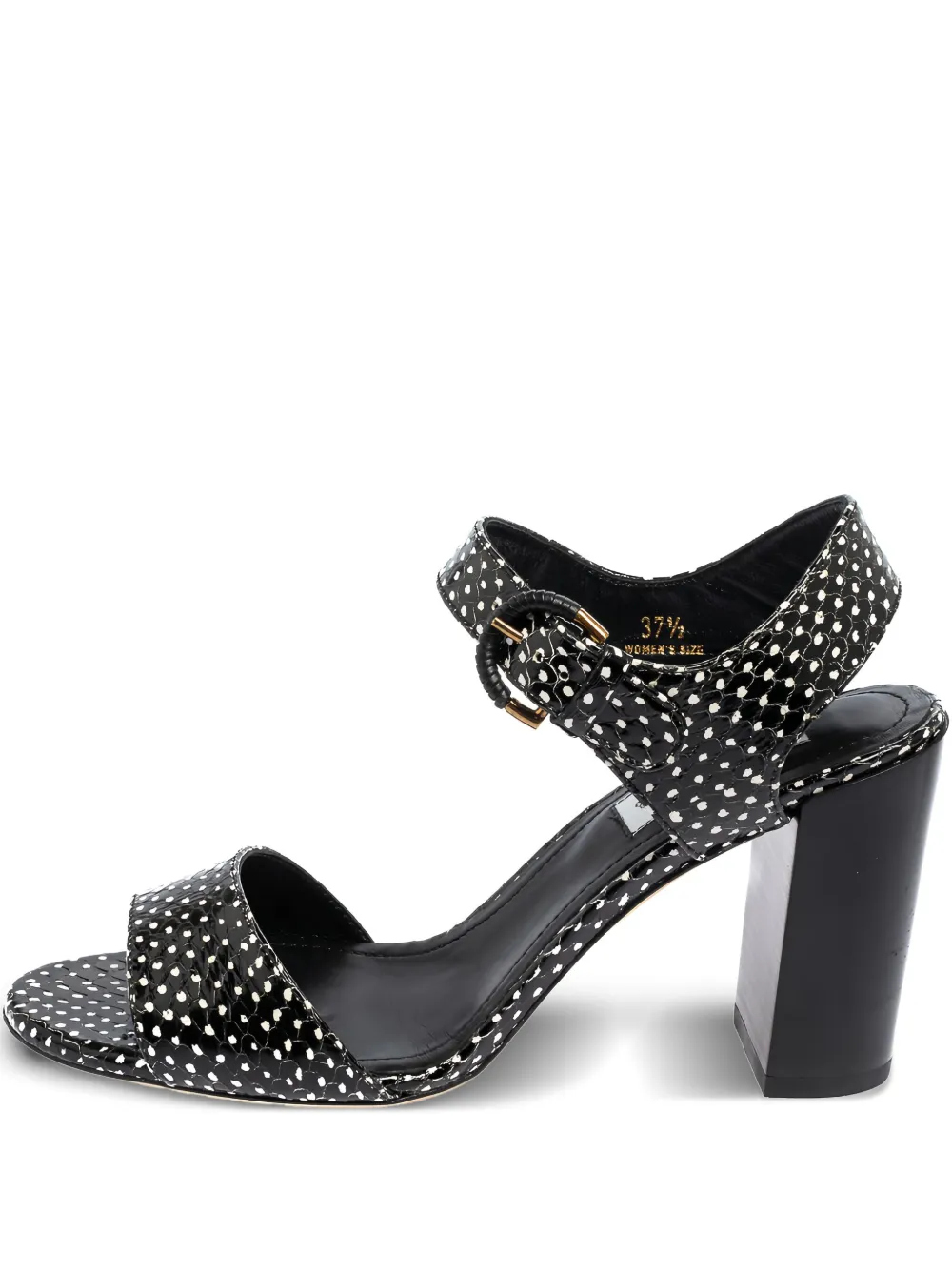 Tod's Vintage 90mm polka-dot sandals | Black | Image 1