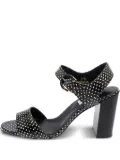 Tod's Vintage 90mm polka-dot sandals - Black