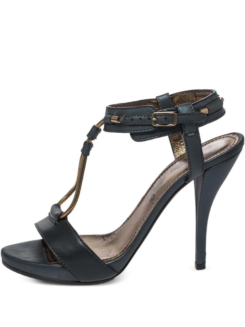 105mm leather sandals