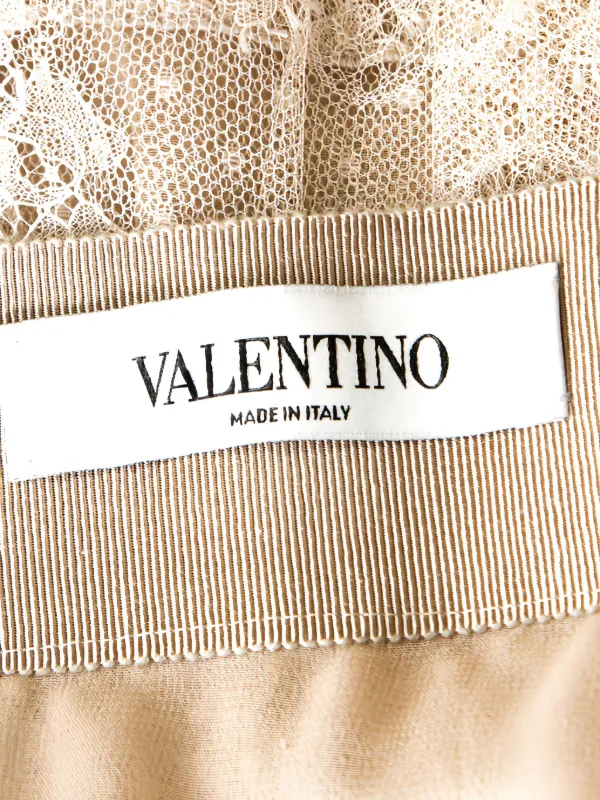 Valentino Garavani Pre-Owned レース スカート | ニュートラル 
