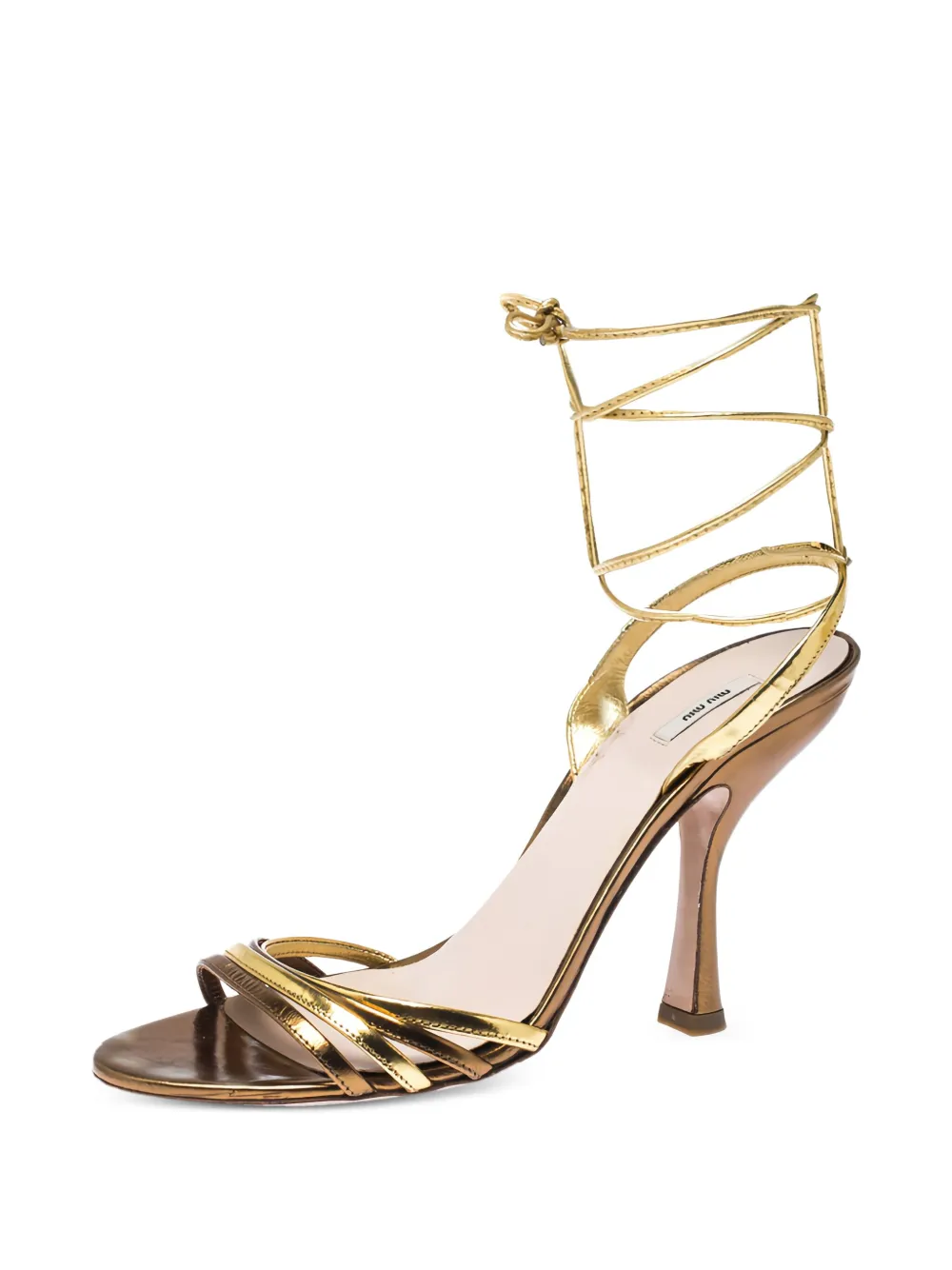 Miu Miu Pre-Owned 110mm leather sandals | Image 2