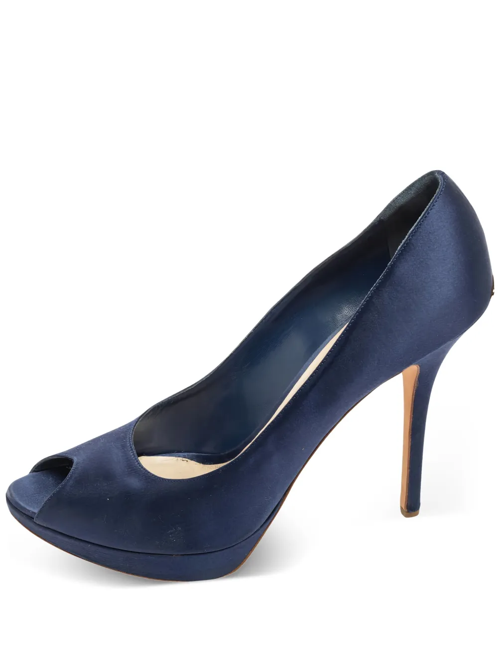 Christian Dior Pre-Owned サテンパンプス - ブルー Christian Dior Pre-Owned サテンパンプス - ブルー