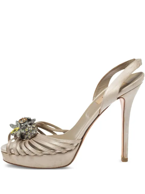 Valentino Garavani Pre-Owned 125mm leather sandals