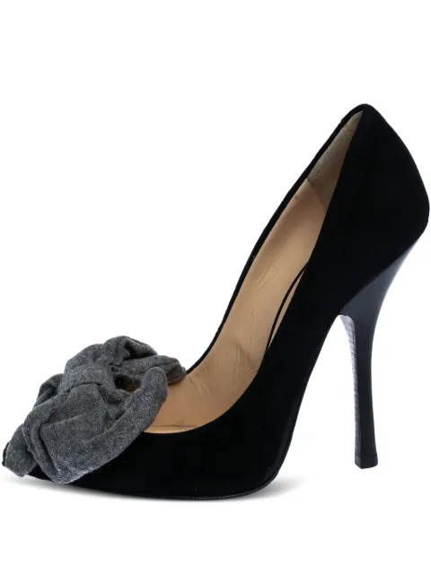 Giuseppe Zanotti Vintage 120mm pointed-toe bow-detailing pumps