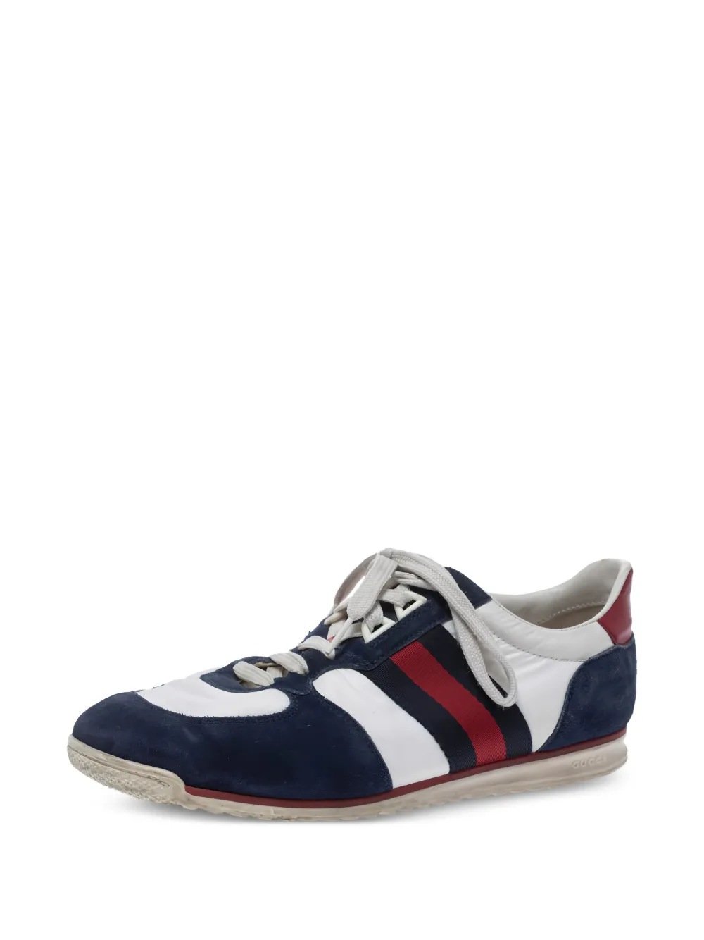 Gucci Pre-Owned Sylvie Web sneakers - Bruin