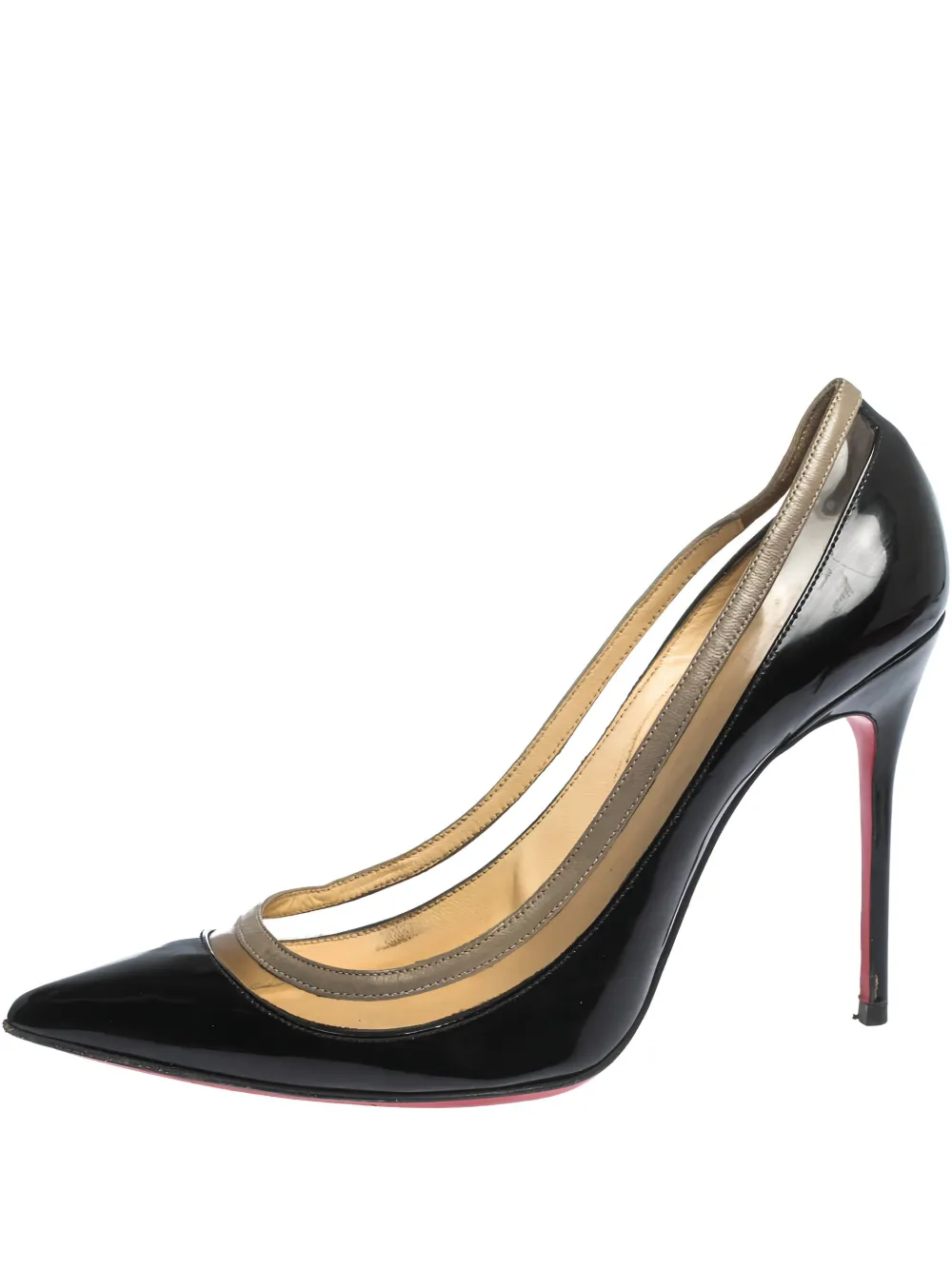 Christian Louboutin Pre-Owned 100mm Paulina patent-leather pumps - Christian Louboutin Pre-Owned 100mm Paulina patent-leather pumps -