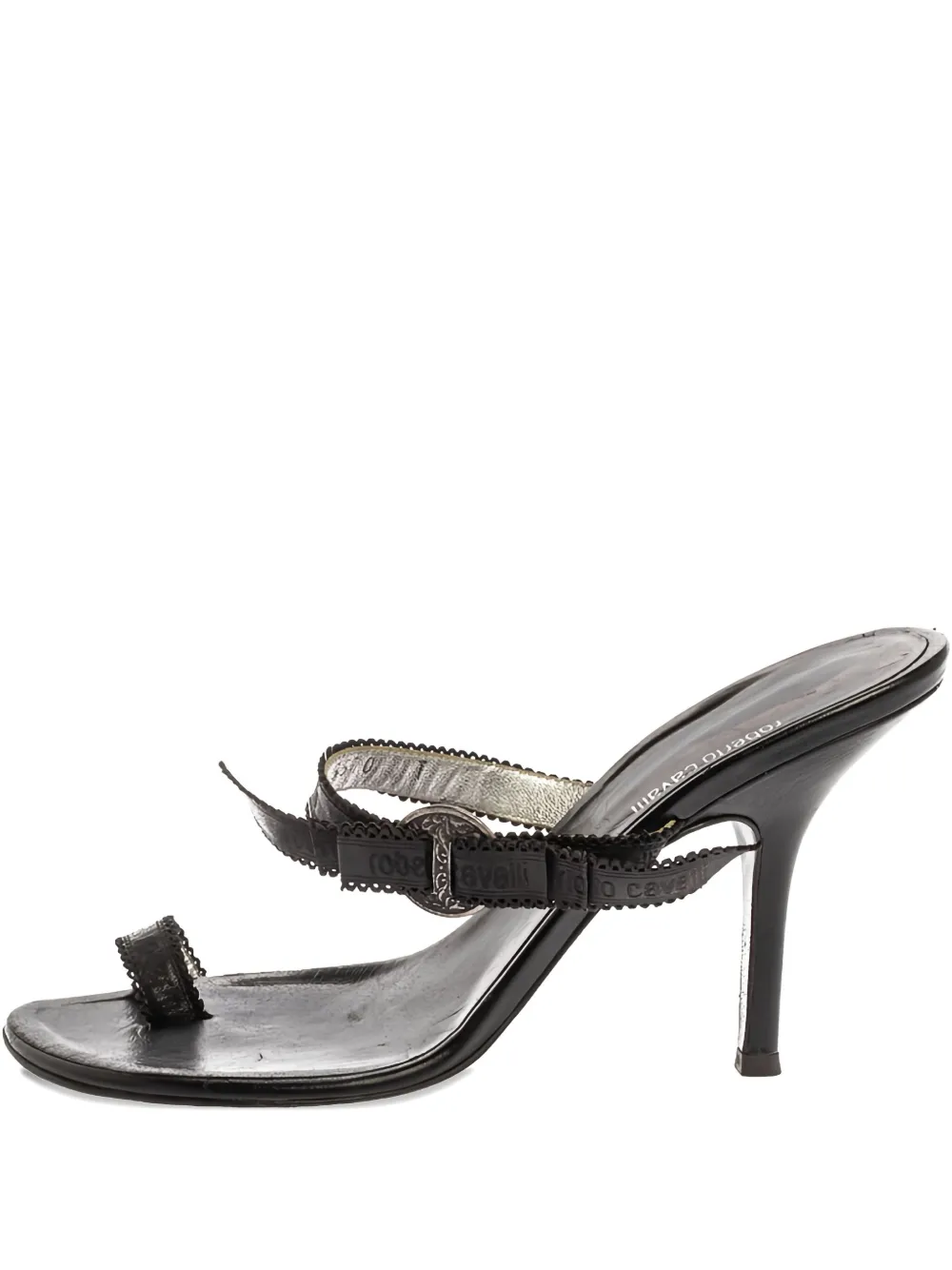 100mm Pre-owned toe-ring sandals