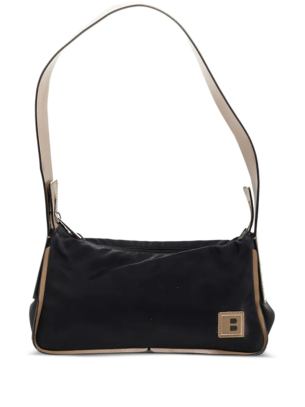 leather trim shoulder bag