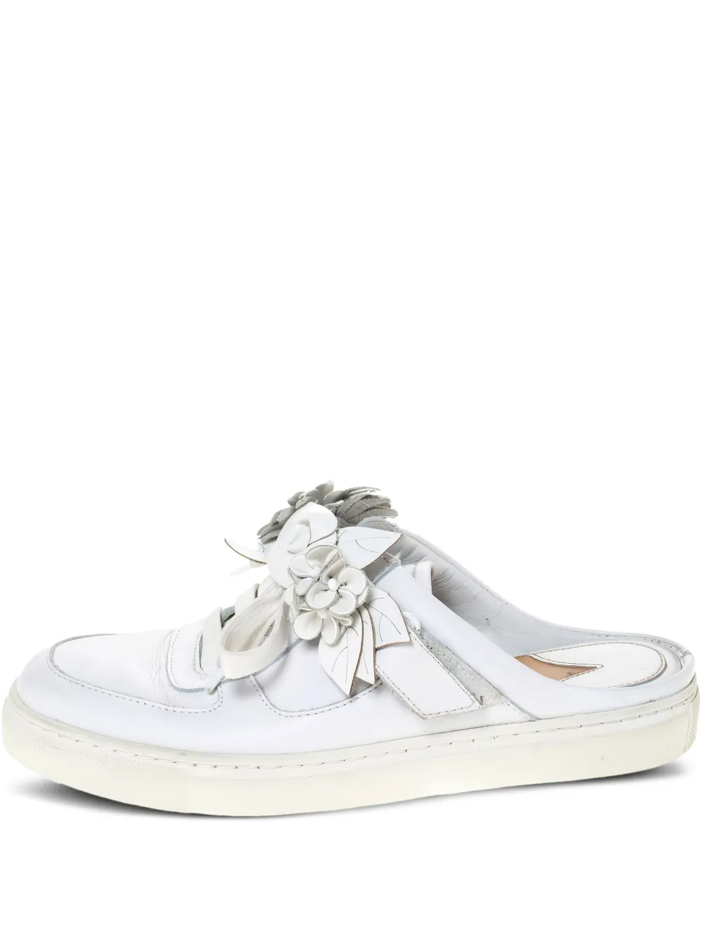 Sophia Webster pre-owned Lilico Jessie flower sneakers | White | Image 1