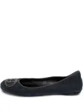 Gucci Pre-Owned GG canvas ballet flats - Blue