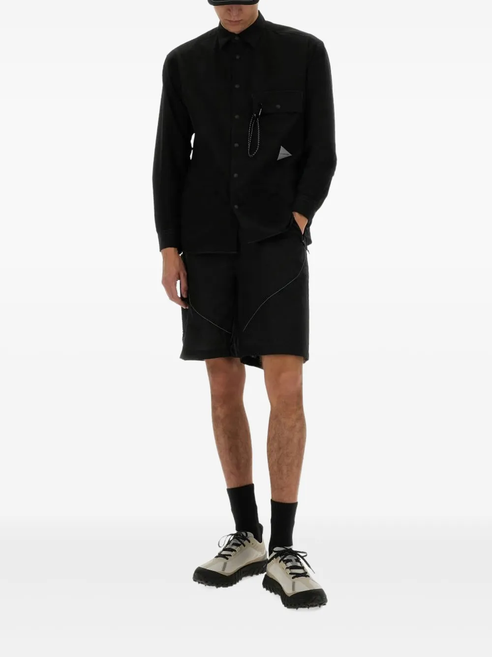 and Wander belted mesh-panel shorts | Track & Running Shorts | Image 2