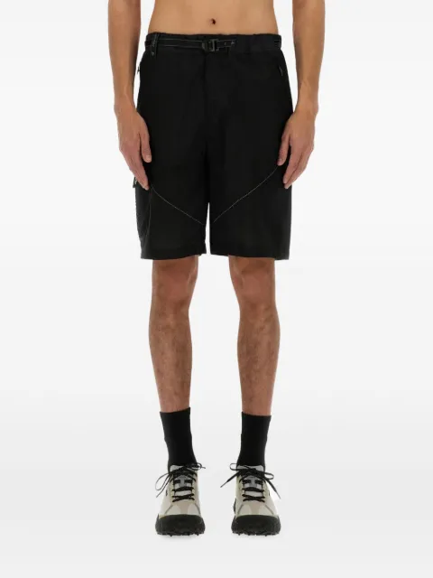 and Wander belted mesh-panel shorts