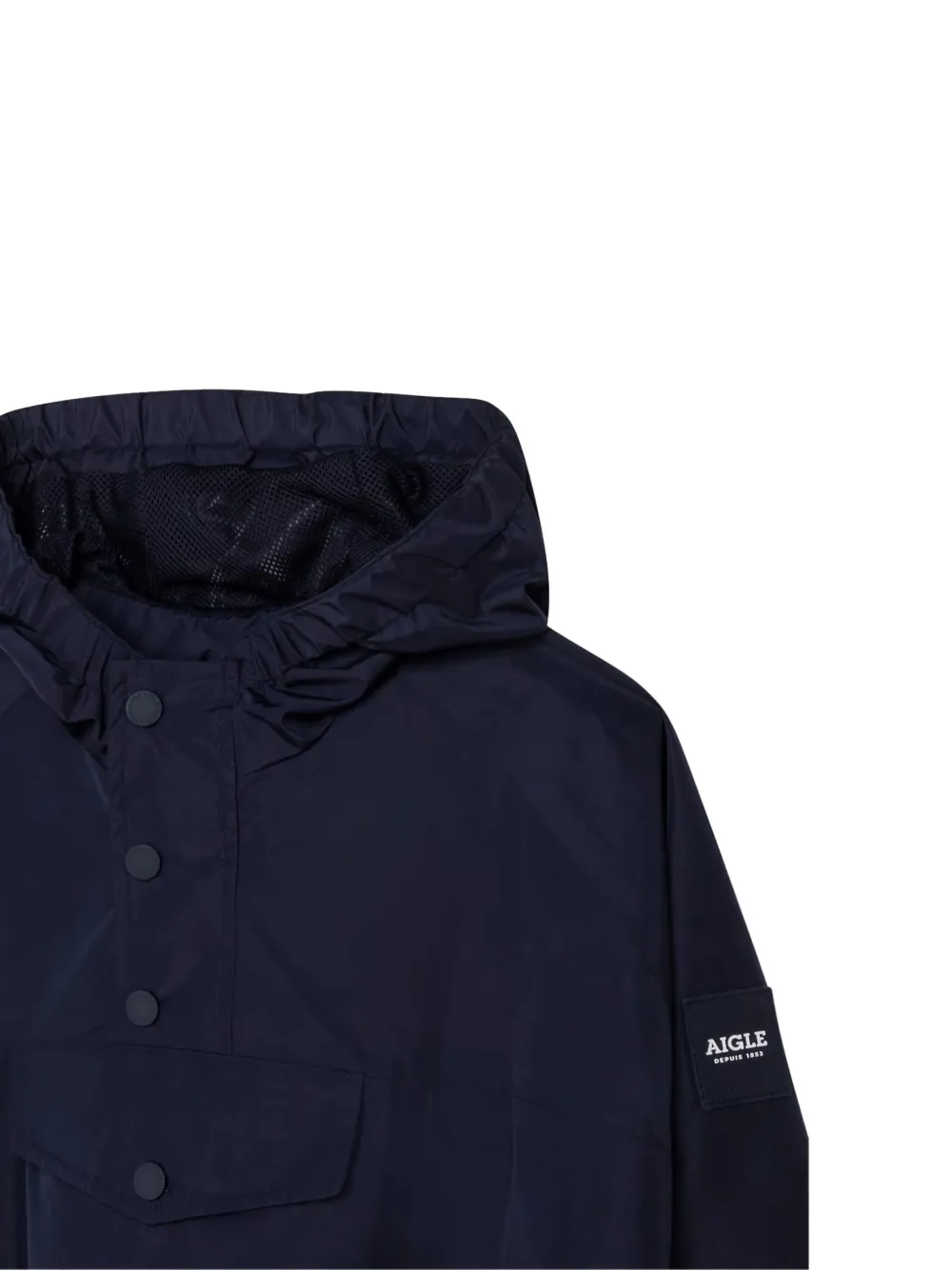 AIGLE Regenjas met cape en capuchon Blauw