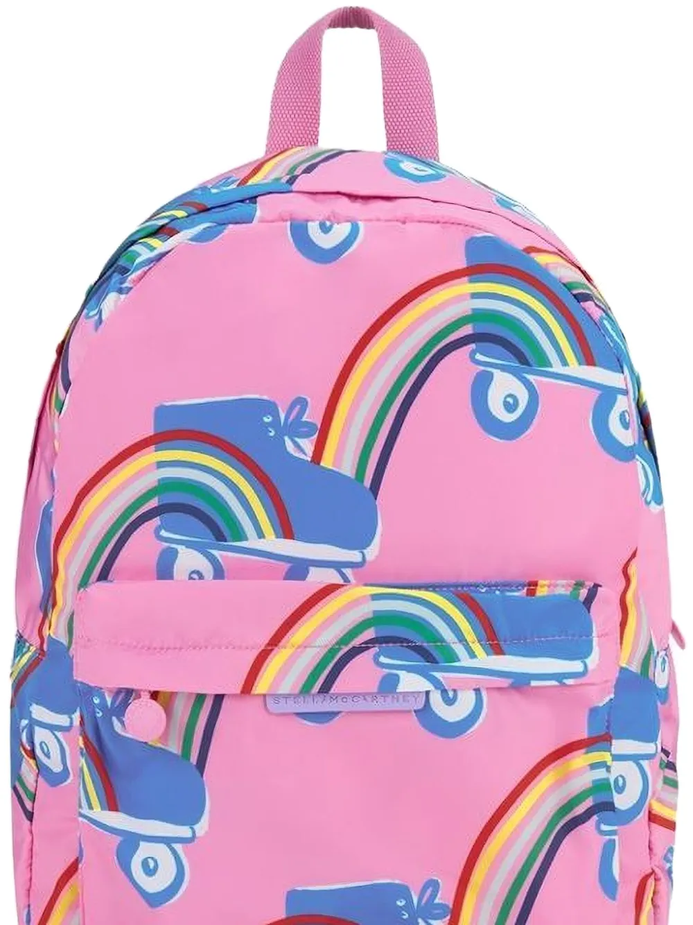 Stella McCartney Kids Rugzak met regenboogprint Roze
