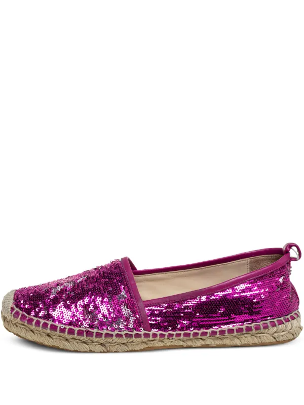 Jimmy Choo Pre-Owned Alpargatas Con Lentejuelas Morado FARFETCH ES