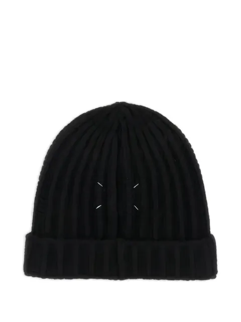 Maison Margiela ribbed wool beanie