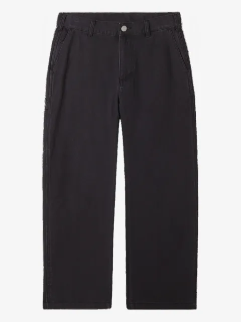Obey faded-wash trousers