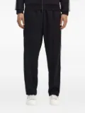 Fred Perry side-stripe track pants - Black
