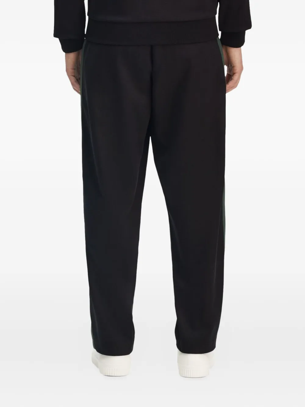 Fred Perry side-stripe track pants Zwart