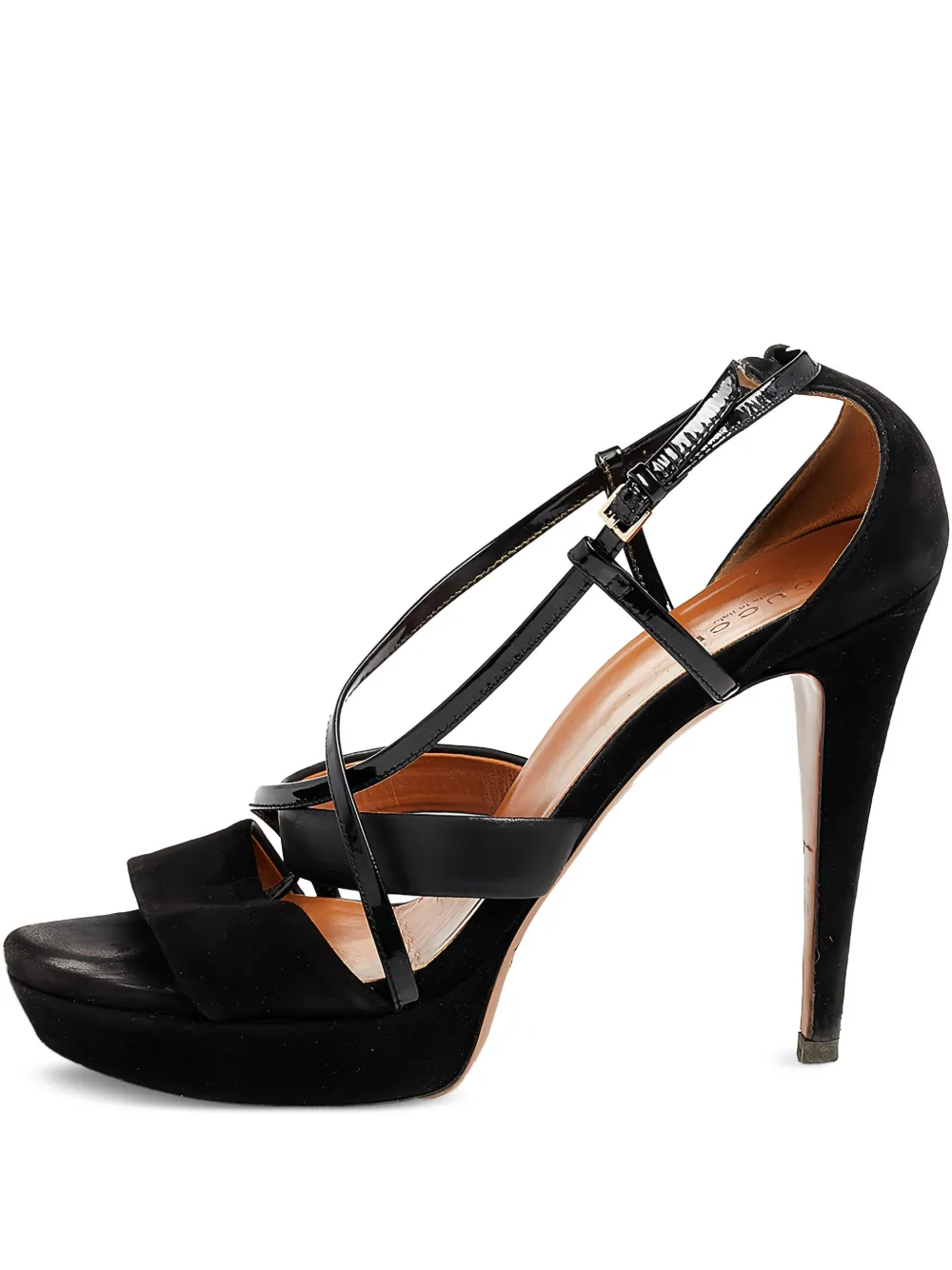 Gucci Pre-Owned 125mm platform sandals - Nero