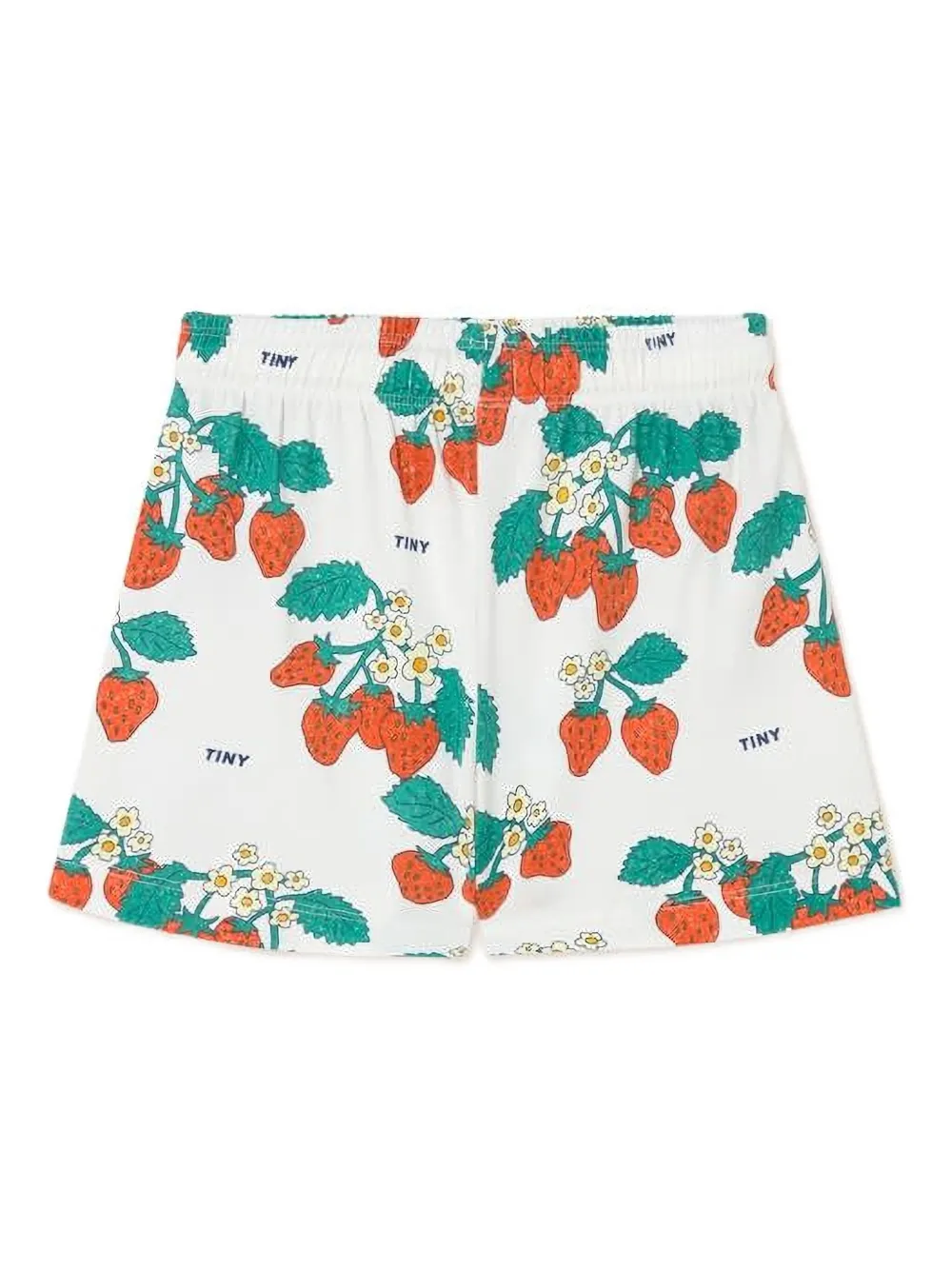 Tiny Cottons strawberry-print drawstring shorts | Boys Casual Shorts | Image 2