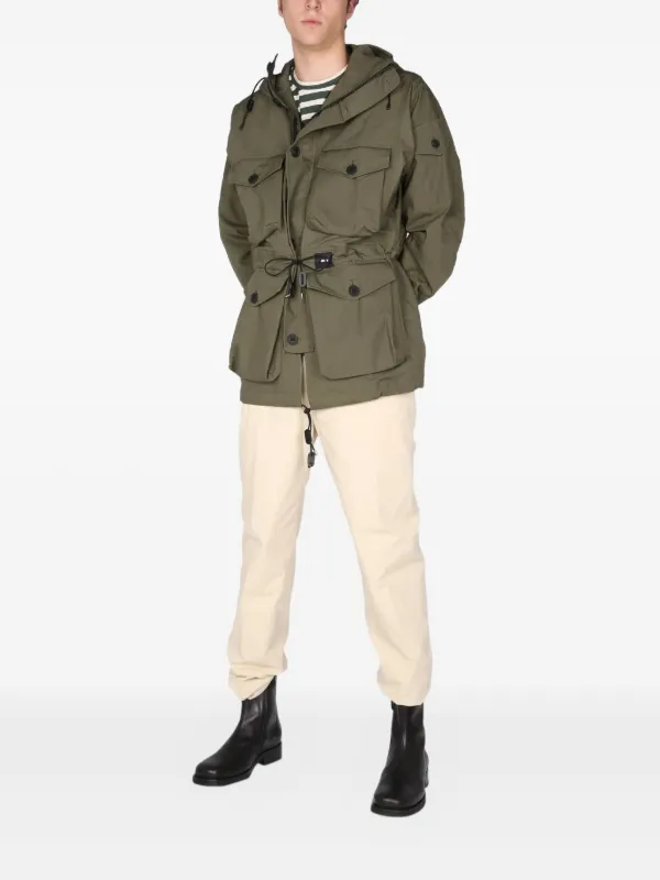 ジャケット・アウター RHC ArkAir Utility Over Shirts JKT ArkAir Buttoned Hooded ArkAir Shirt | Green | FARFETCH