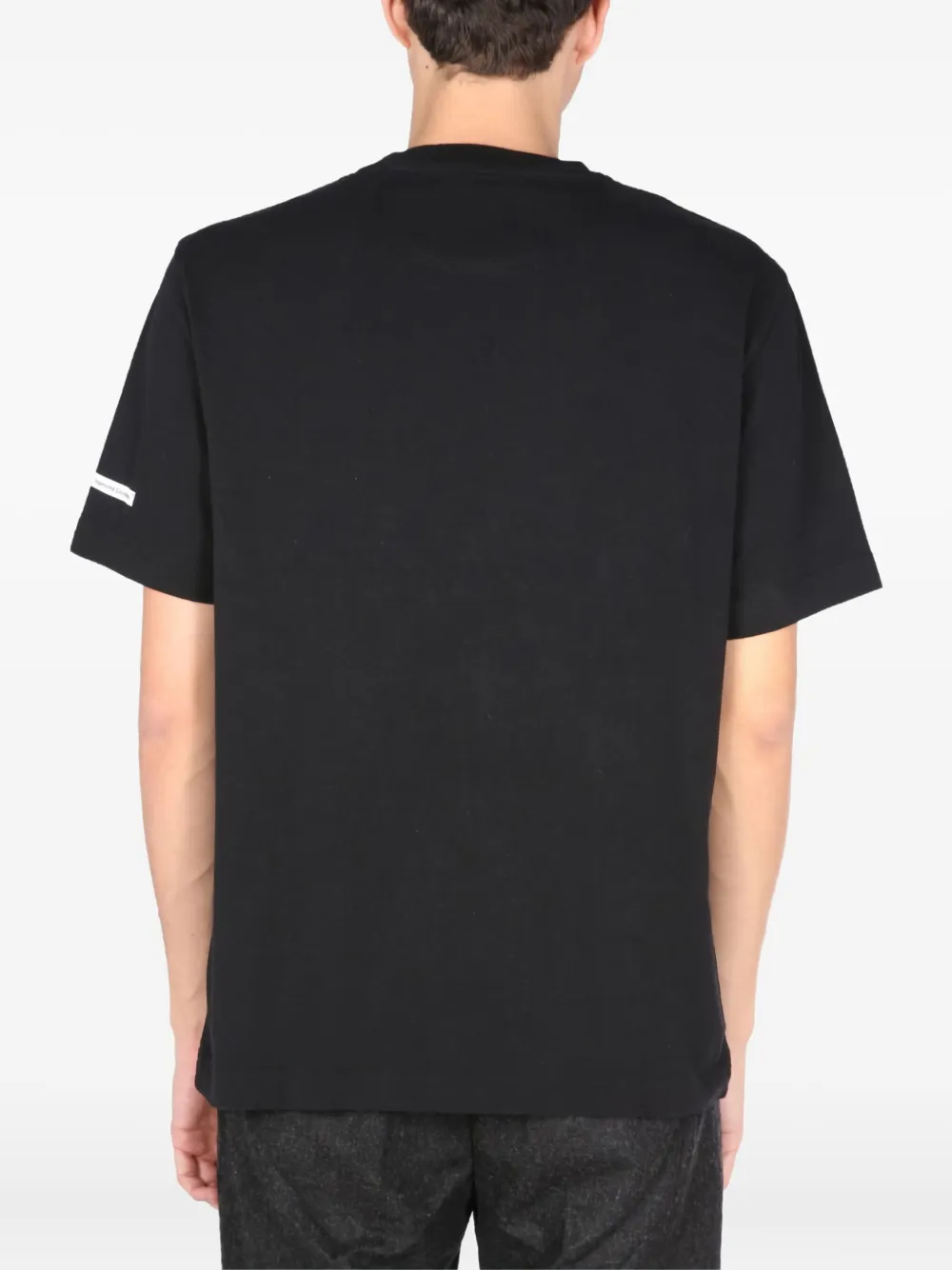 Barbour T-shirt met zakdetail en grafische print Zwart