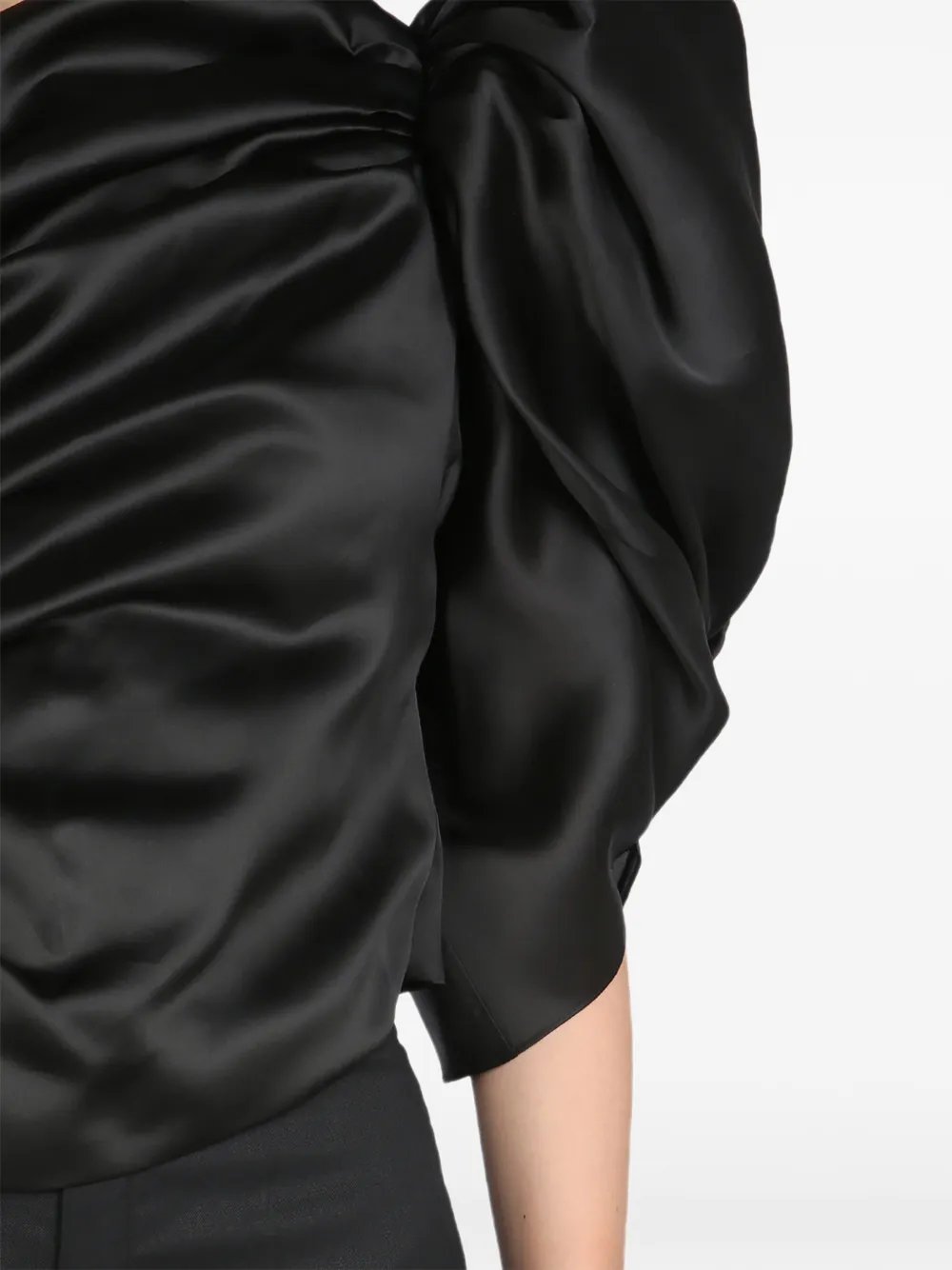 ANOUKI one-shoulder bow top | Blouses | Image 2