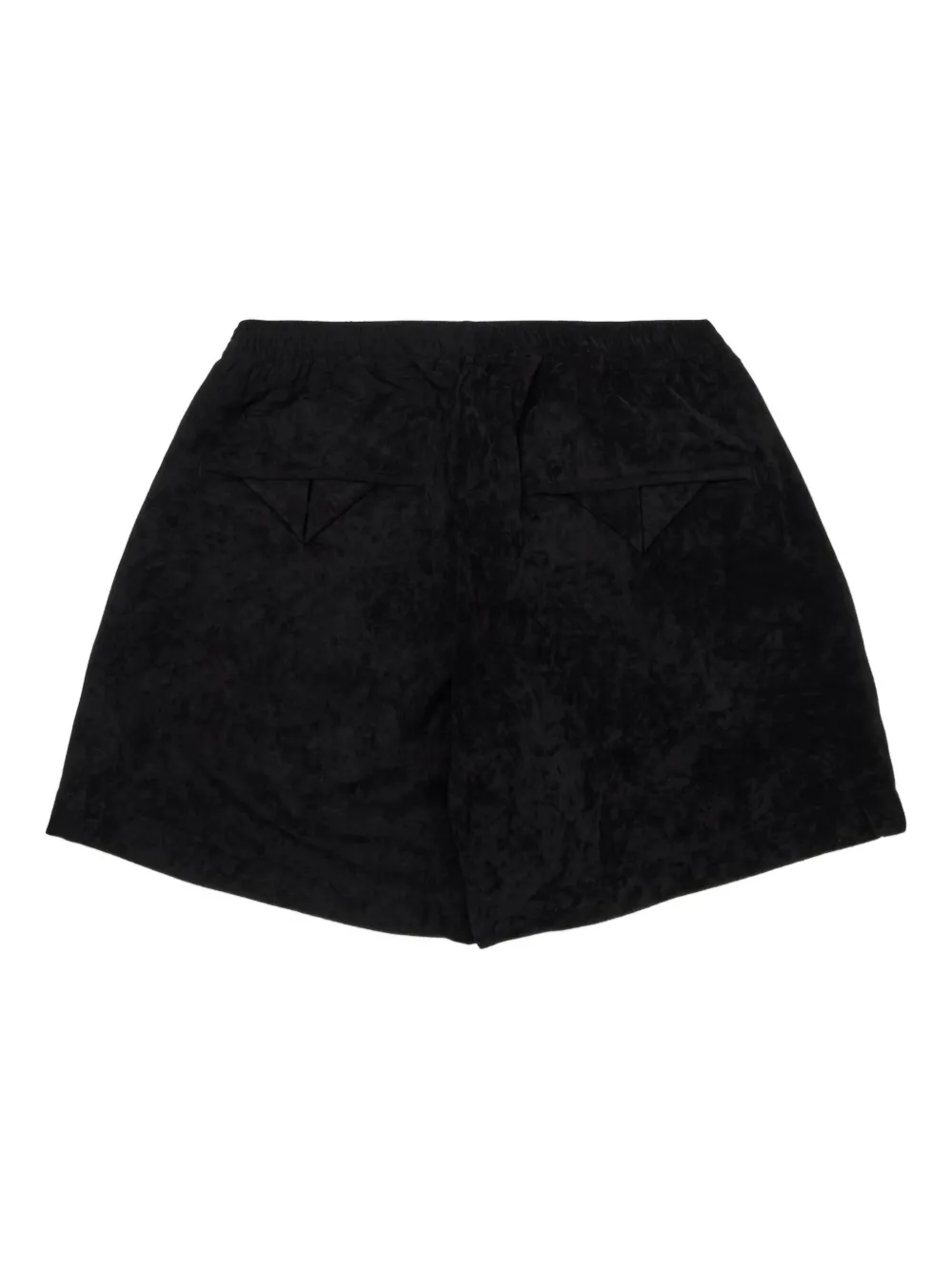 Sasquatchfabrix Side-stripe Shorts In Black