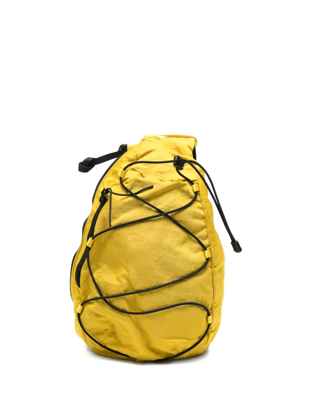 C.P. Company Kids bungee-cord quilted-design backpack - Giallo
