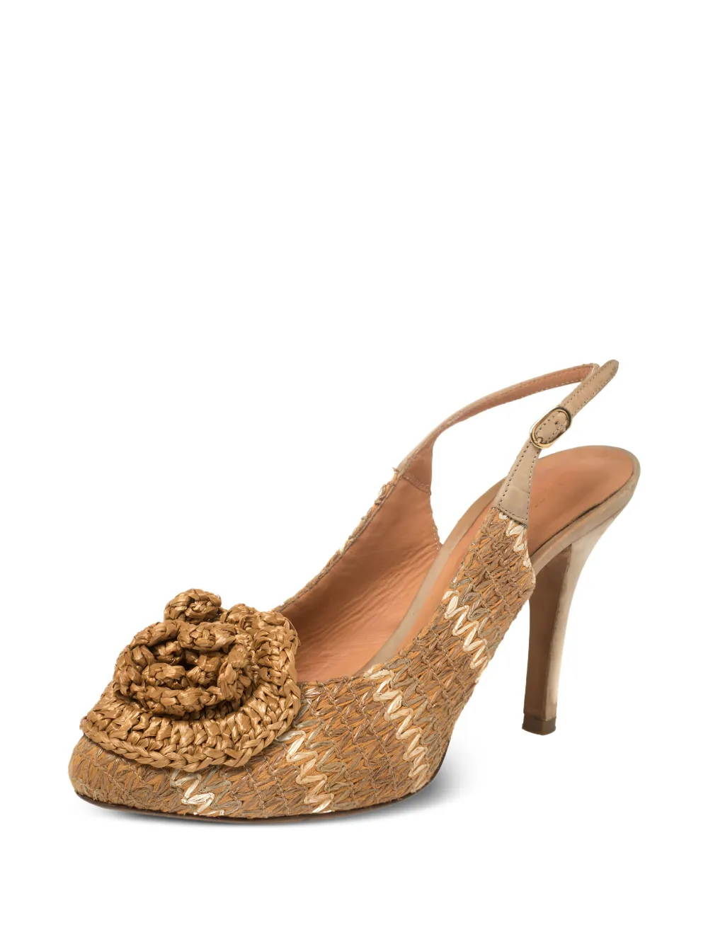 Dolce & Gabbana Pre-Owned 100mm floral-appliqué pumps | Image 2