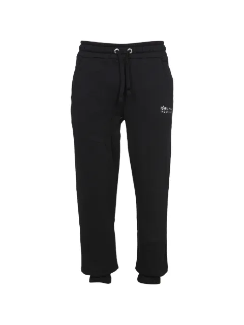 Alpha Industries logo-embroidered track pants