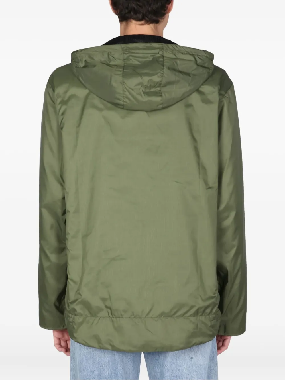 ArkAir pouch-pocket hooded jacket Groen