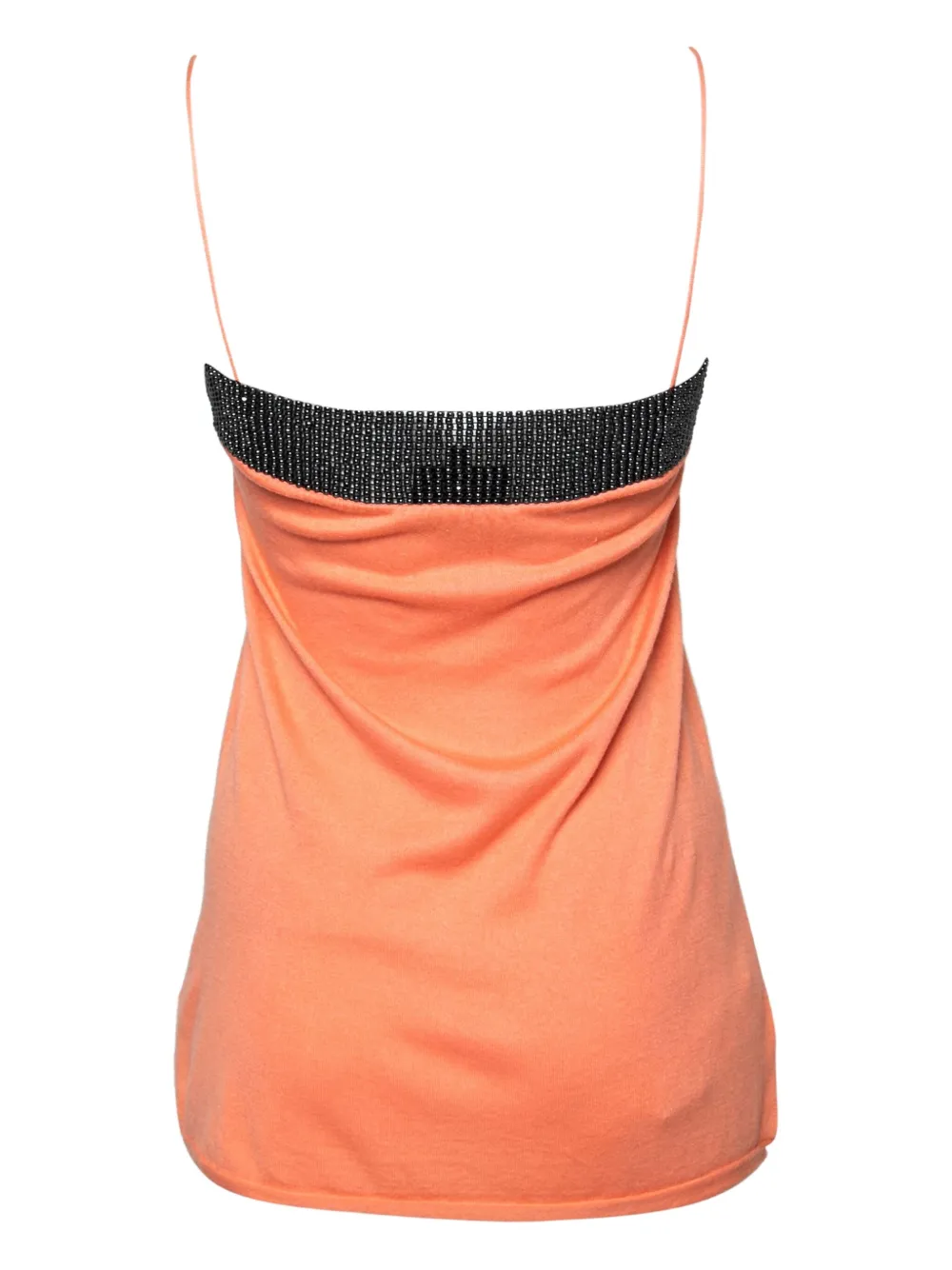 Emporio Armani Pre-Owned beaded-trim top | Image 2