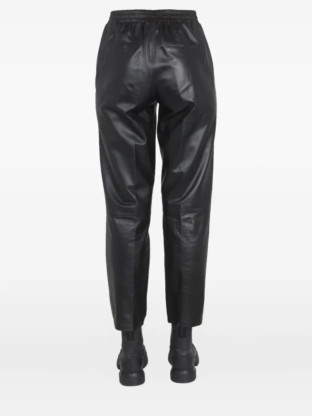 Arma Abigail Elastic-waist Trousers In Black