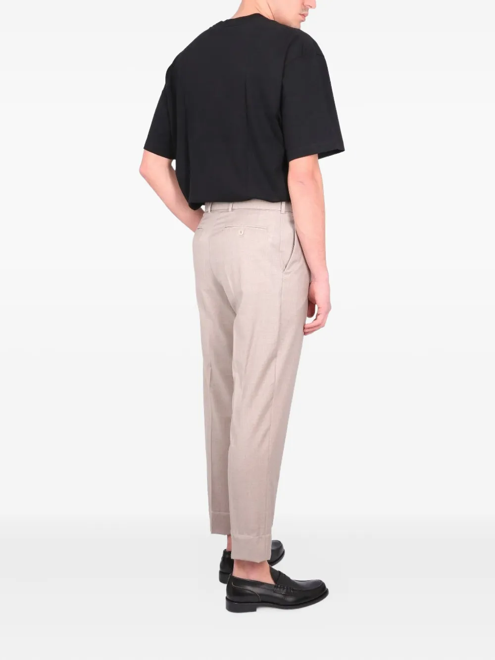 Brioni Ischia pleated trousers - Beige