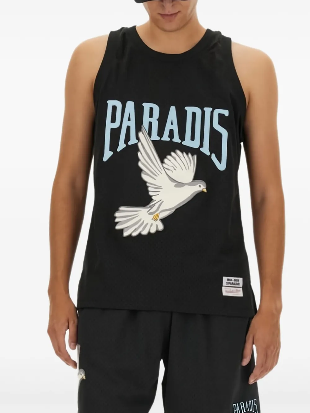 3PARADIS top con logo estampado | negro | Image 1