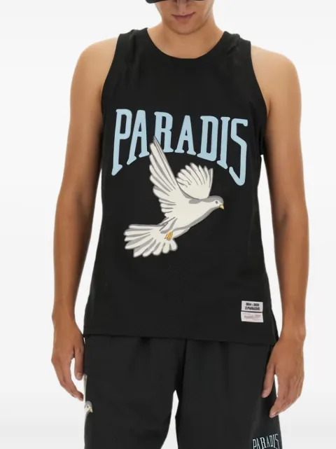 3PARADIS logo-print tank top