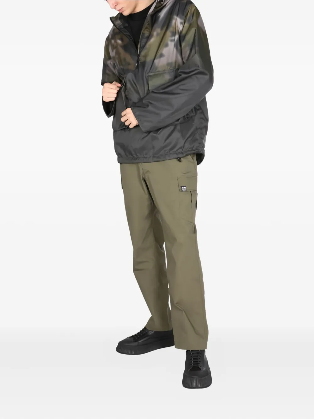 ArkAir camouflage-print half-zip jacket Bruin