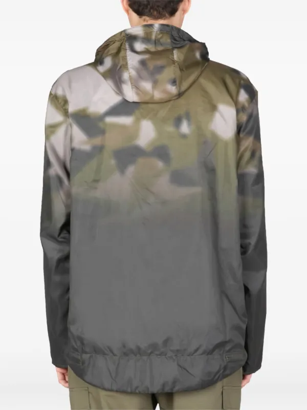 ArkAir camouflage-print half-zip Jacket | Grey | FARFETCH IN