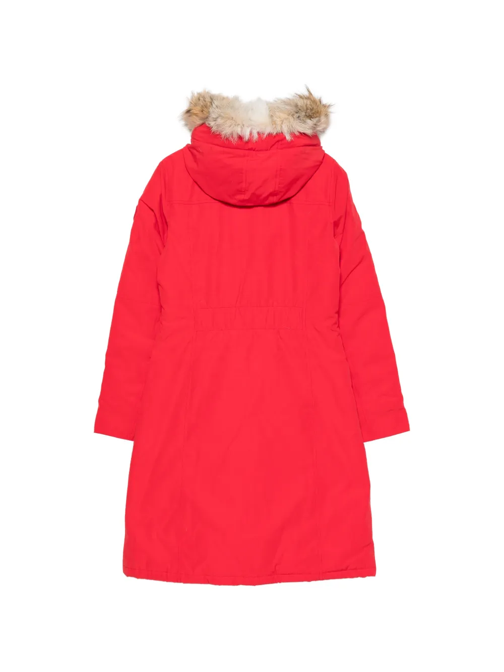 Canada Goose Kids Brittania parka met capuchon Rood