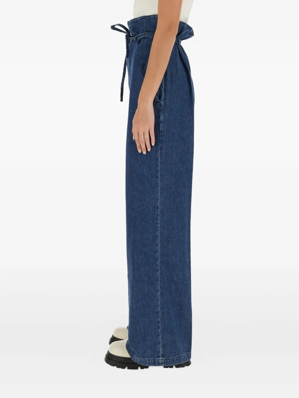 Boyish Jeans Tie-waist Jeans In Blue